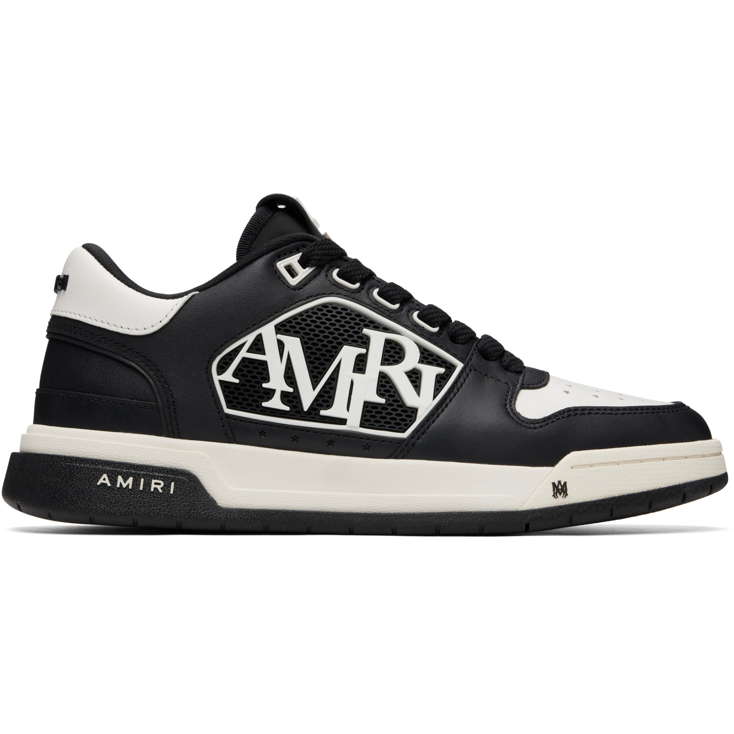 AMIRI Black & White Classic Low Sneakers