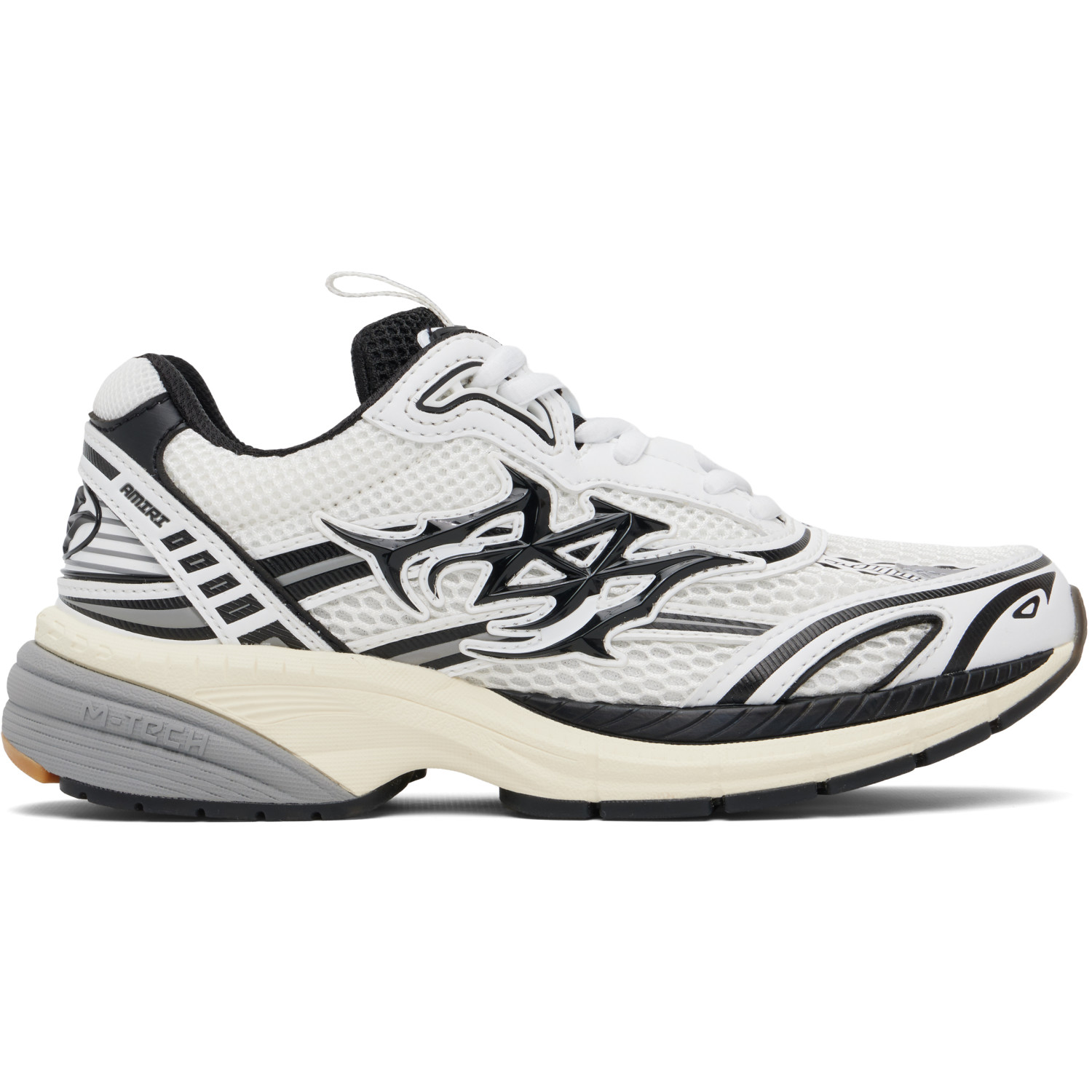 AMIRI White & Black M-Tech Sneakers