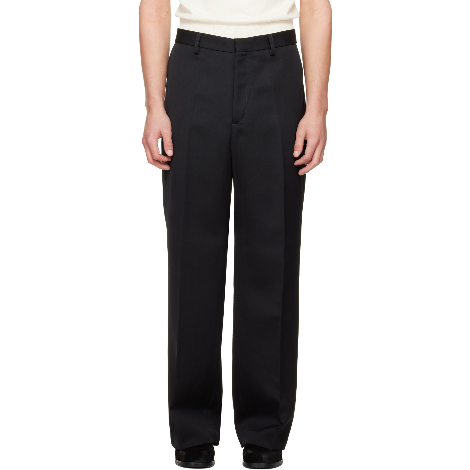 Second/Layer Black Zooty Trousers