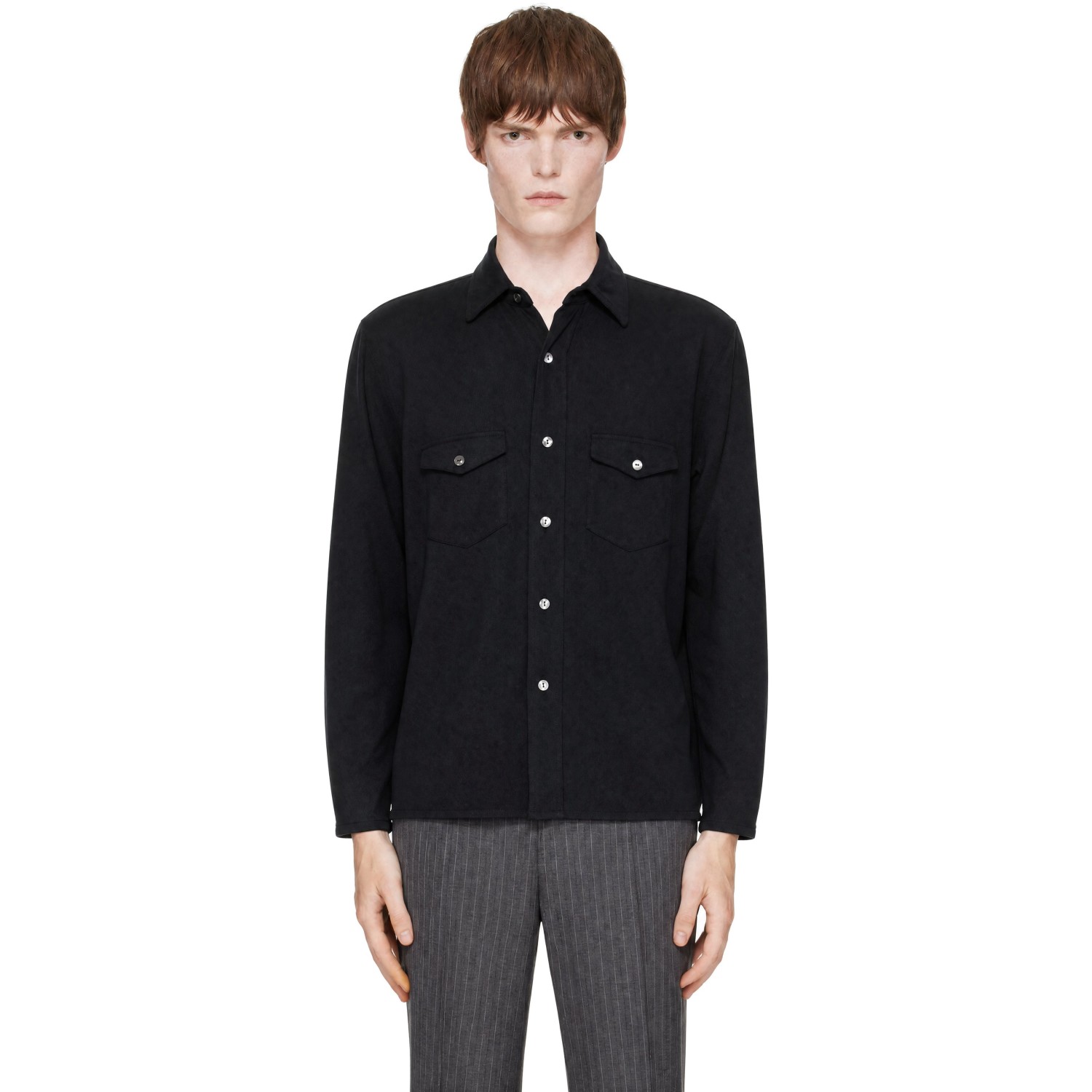 Second/Layer Black Field Shirt