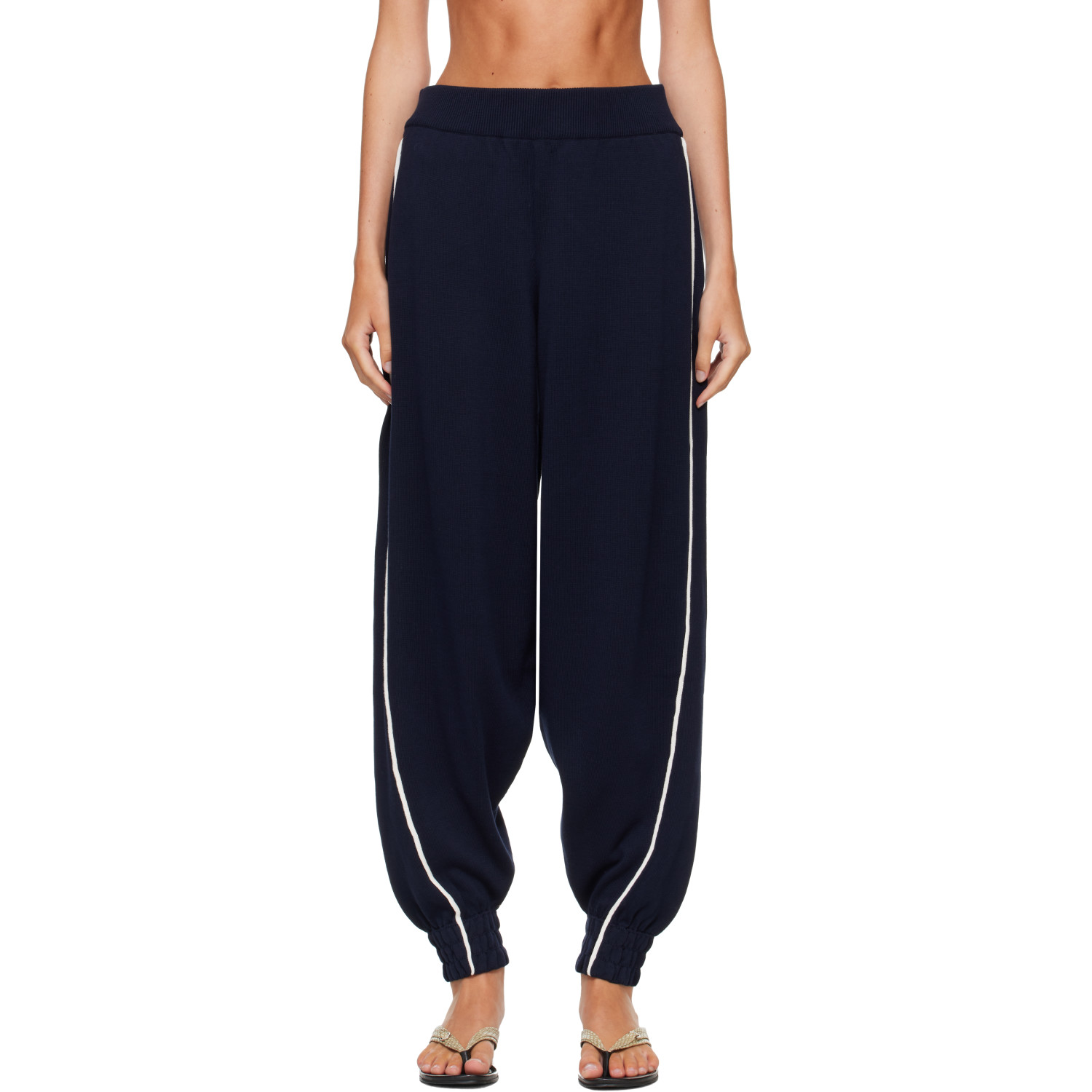 Cordera Navy Organic Cotton Sporty Lounge Pants