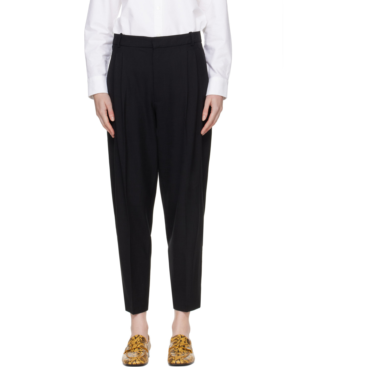 Cordera Black Carrot Trousers