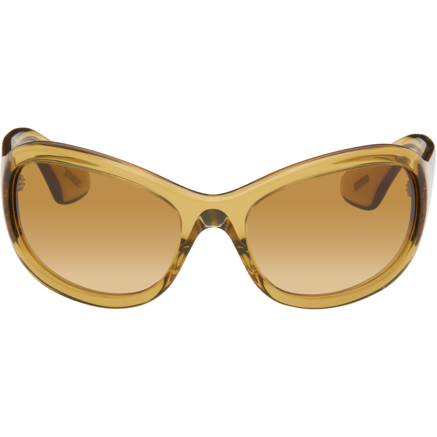 KHAITE Yellow Oliver Peoples Edition 1967C Sunglasses