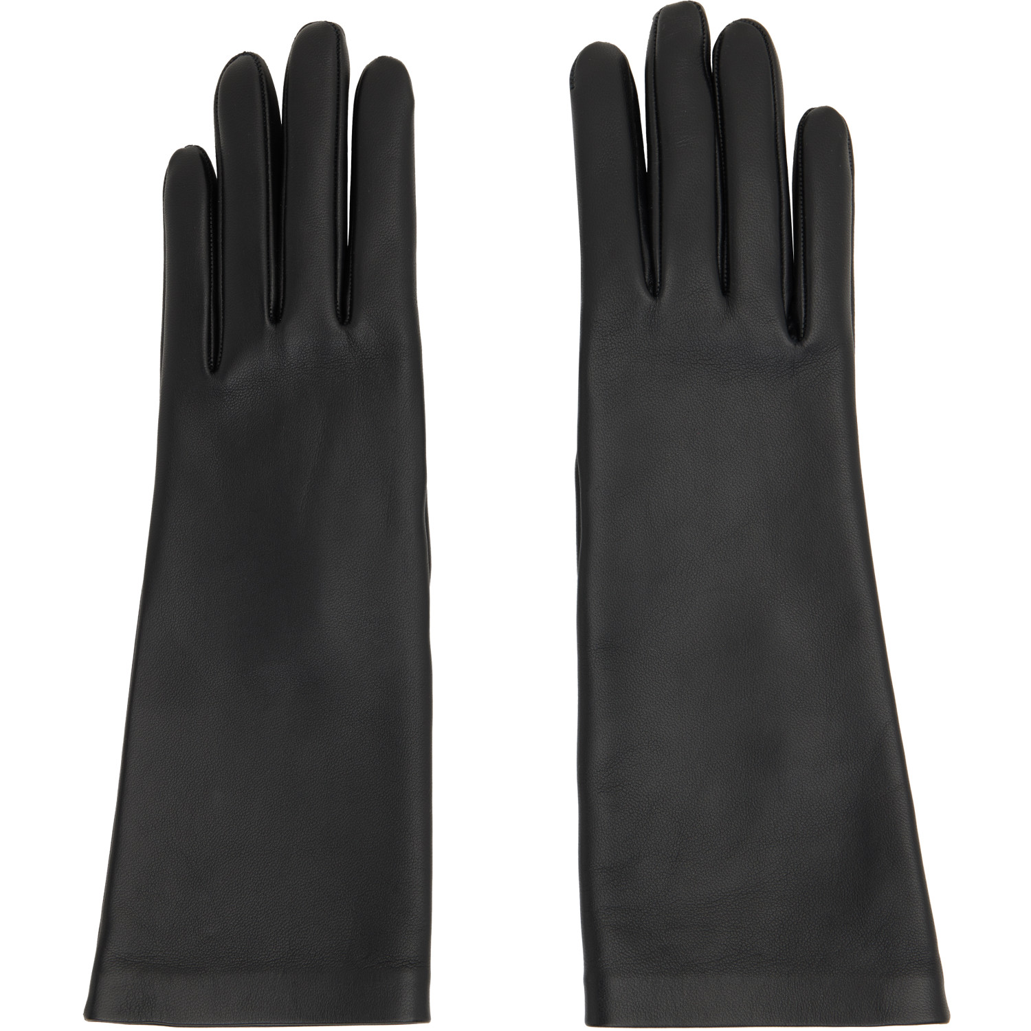 KHAITE Black Remo Mid Gloves