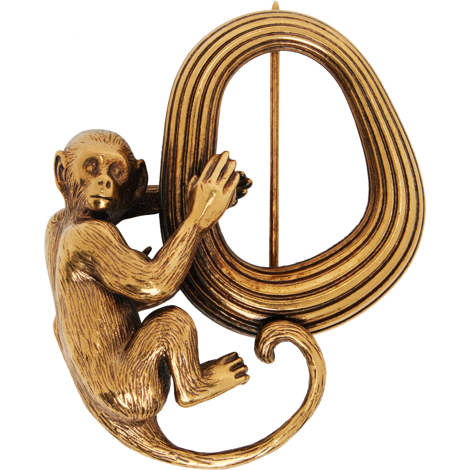 KHAITE Monkey Brooch