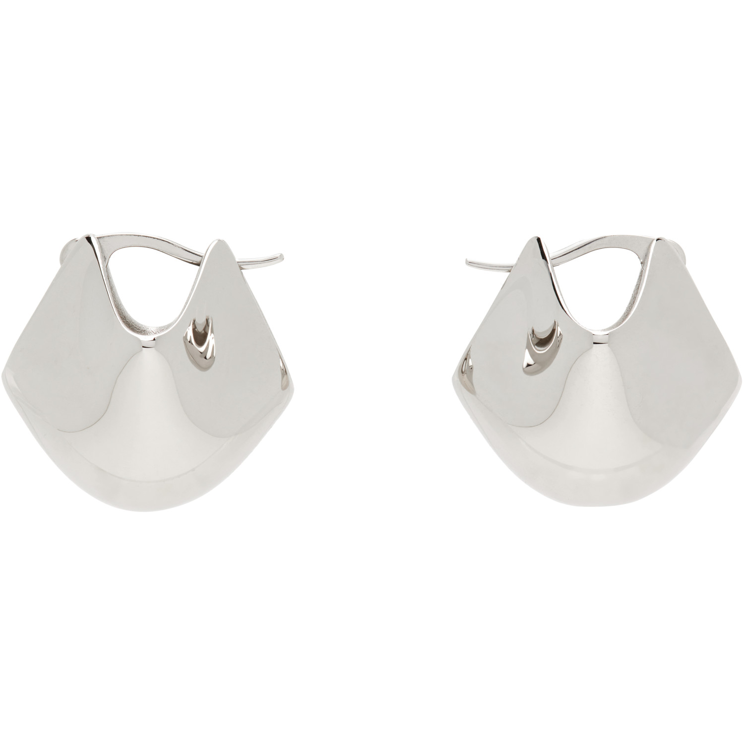 KHAITE Small Lotus Earrings