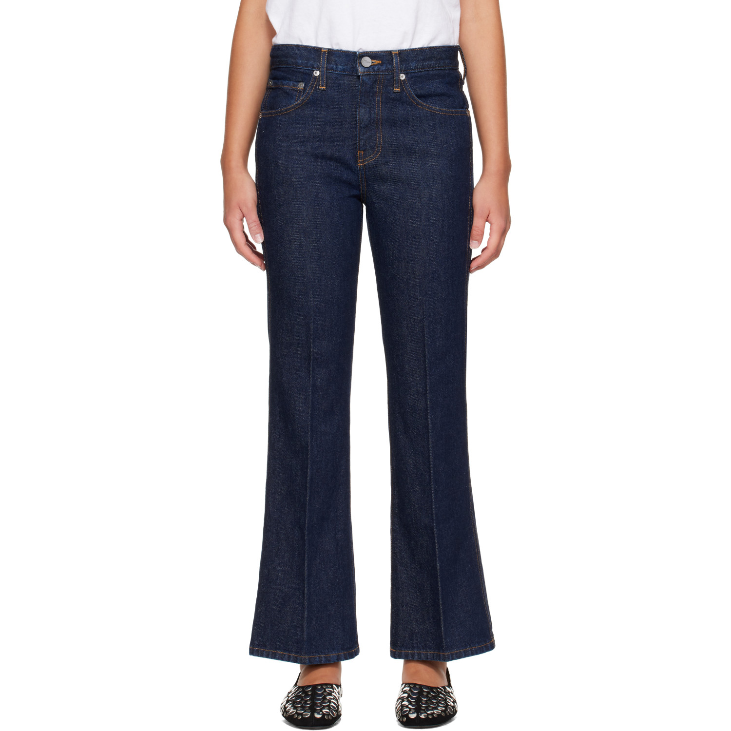 KHAITE Indigo Clara Jeans