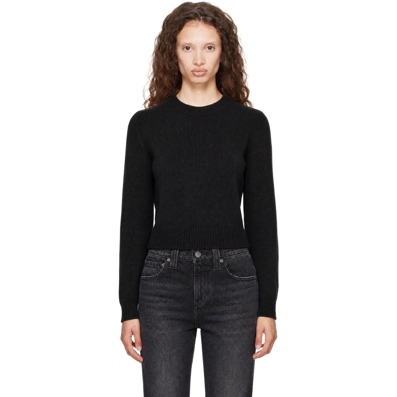 KHAITE Black Masie Sweater