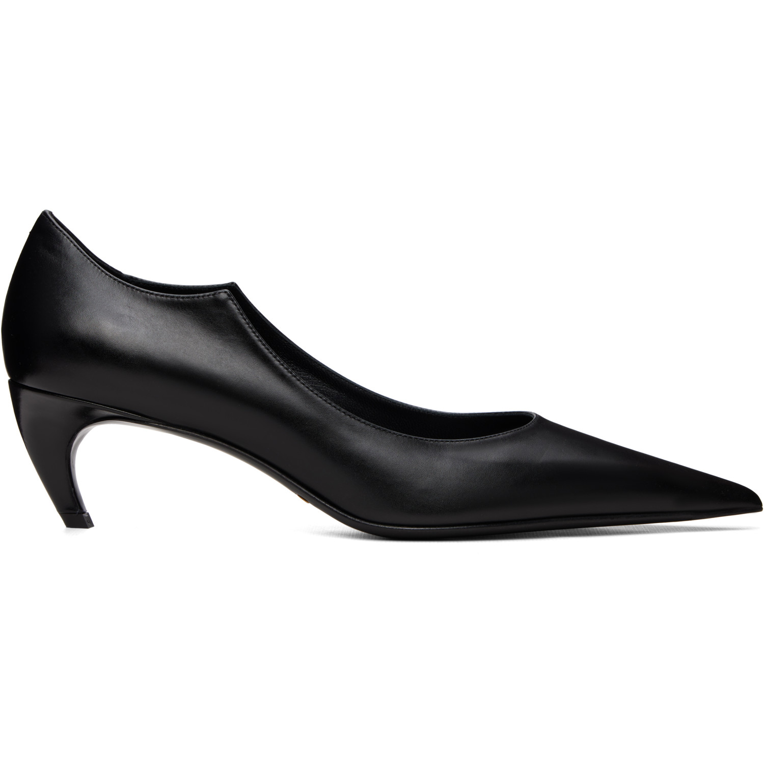 KHAITE Black Valerie Low Heels