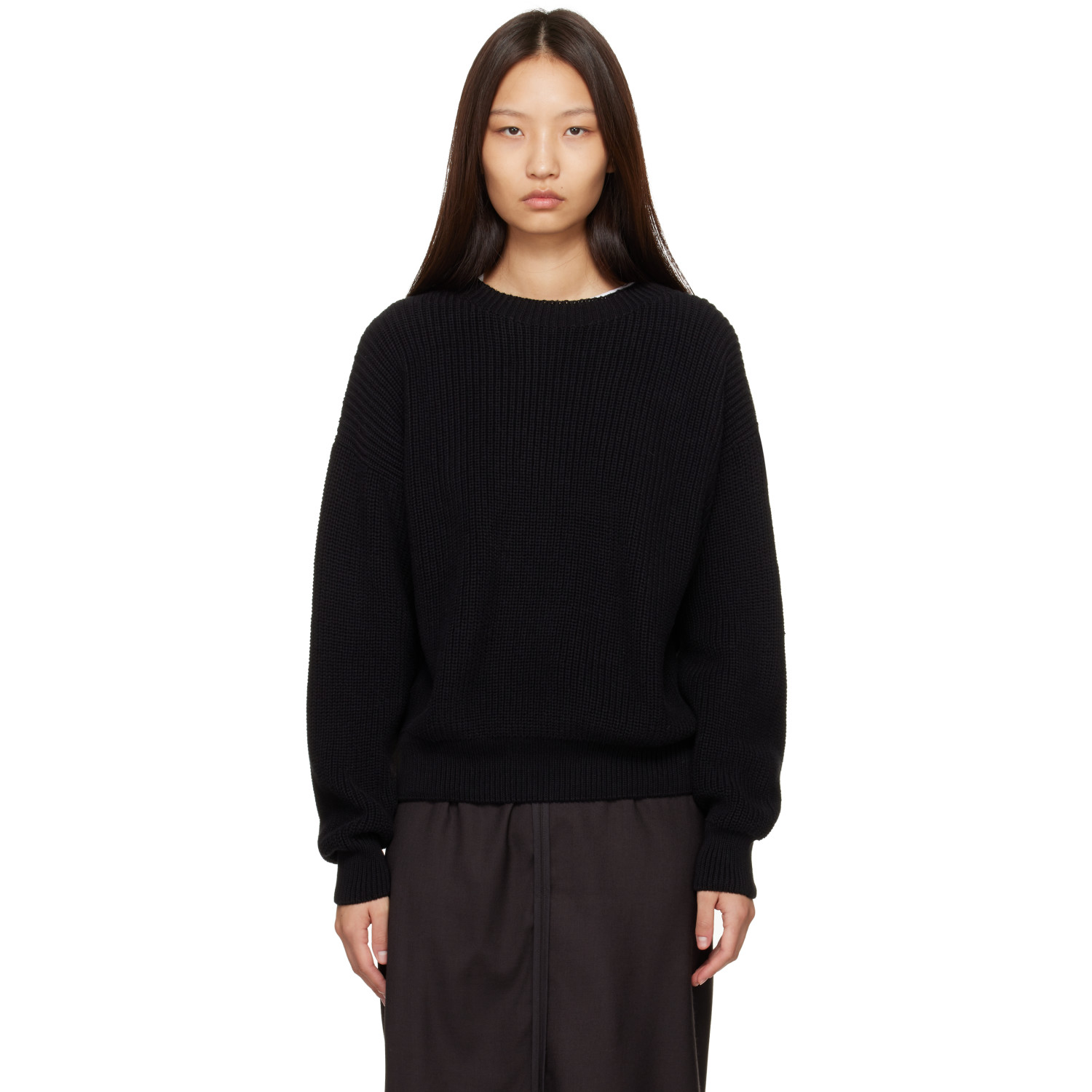 Baserange Black Mea Sweater