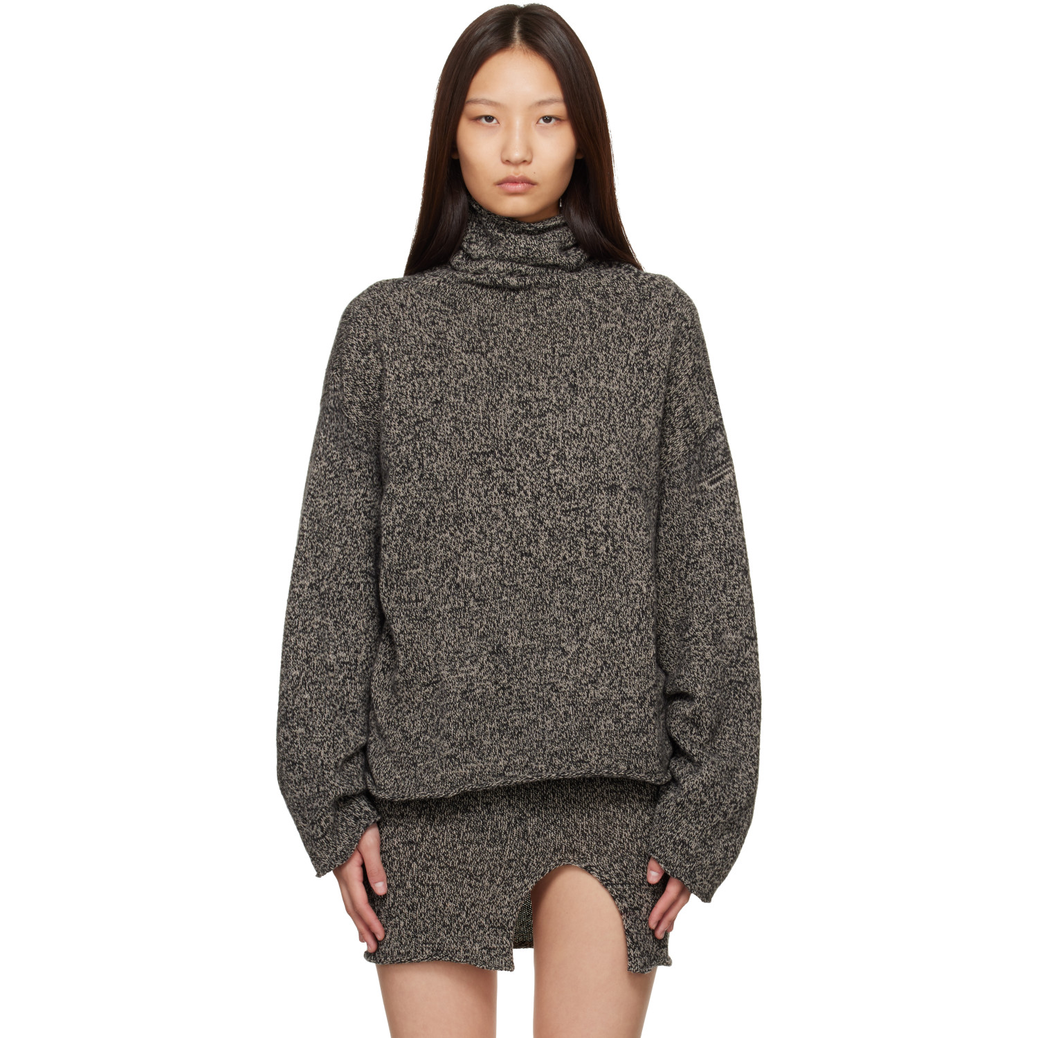 Baserange Gray Kem Turtleneck