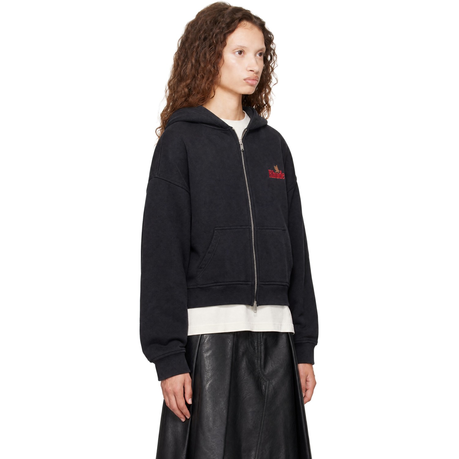 Rhude 아메리칸 스피릿 집업 후드