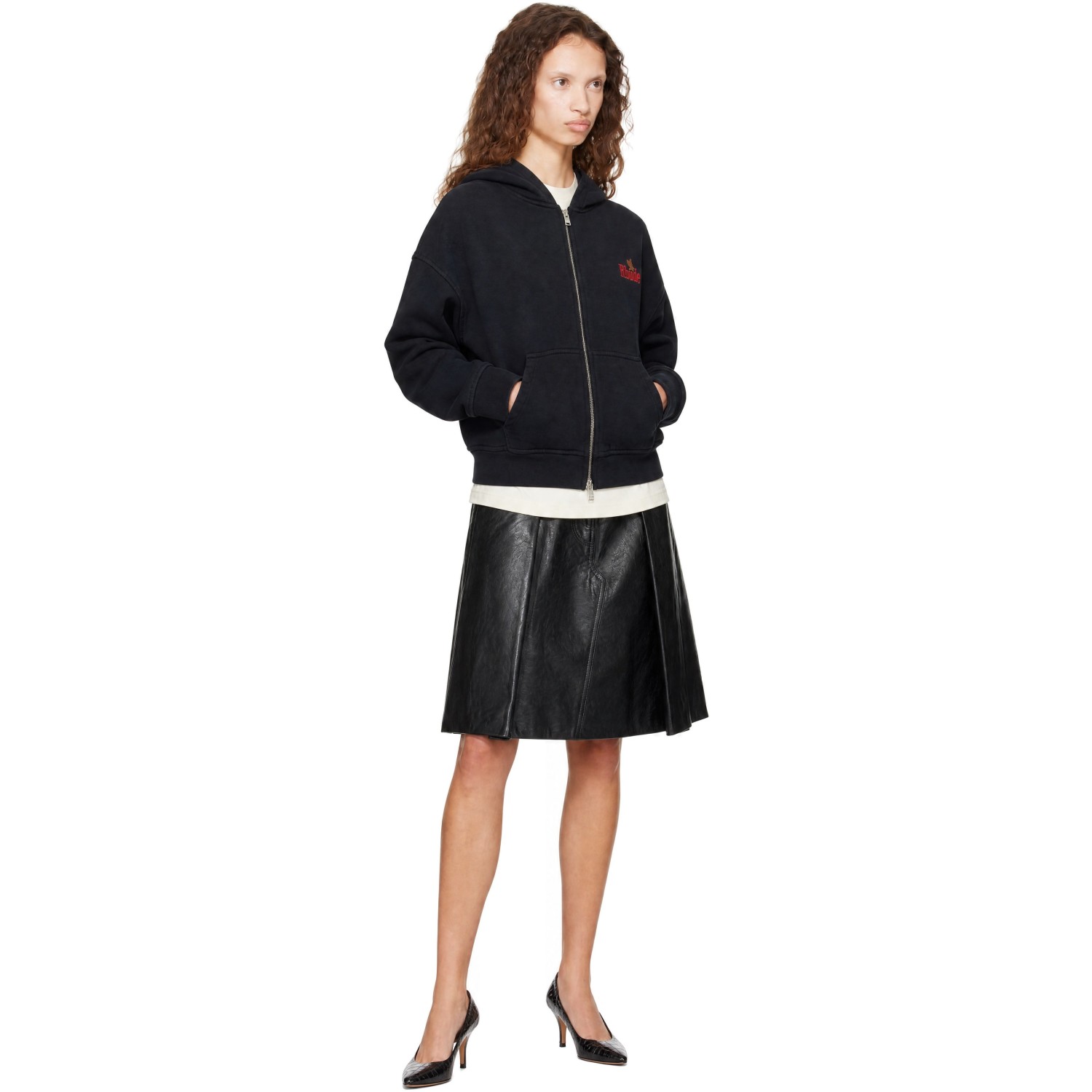 Rhude 아메리칸 스피릿 집업 후드