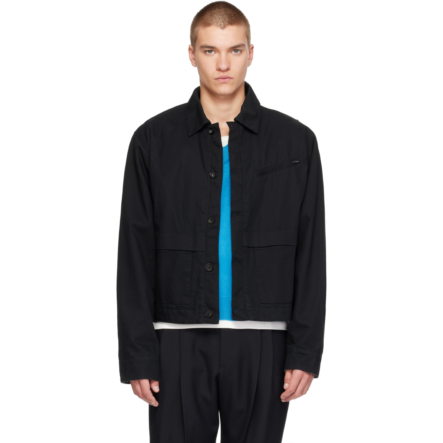 Entire Studios Black Hatch Jacket