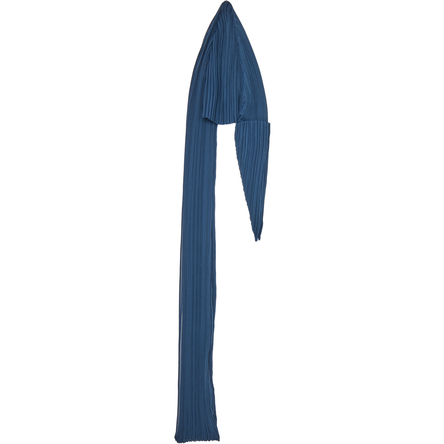 PLEATS PLEASE ISSEY MIYAKE Navy Fold Hood Scarf