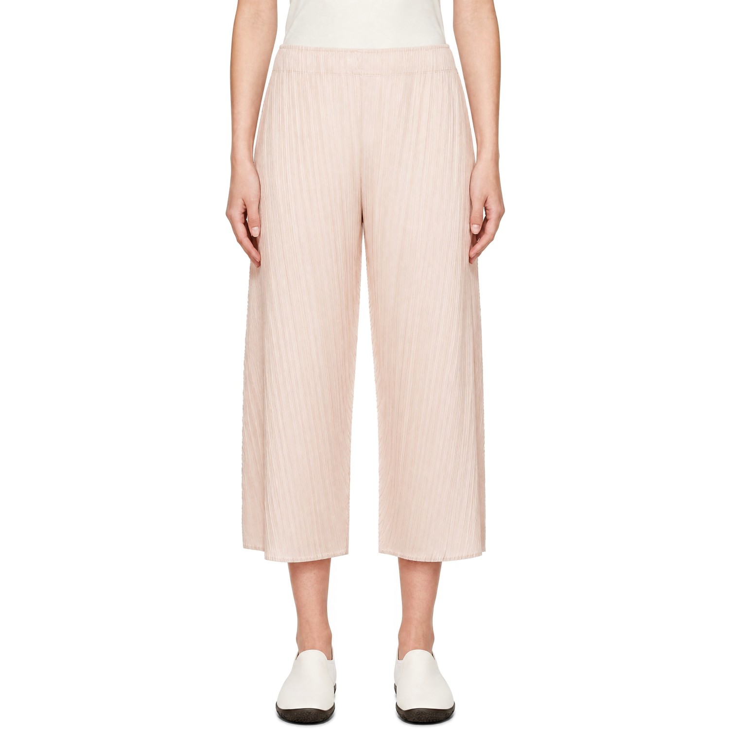 PLEATS PLEASE ISSEY MIYAKE Beige Coast Trousers
