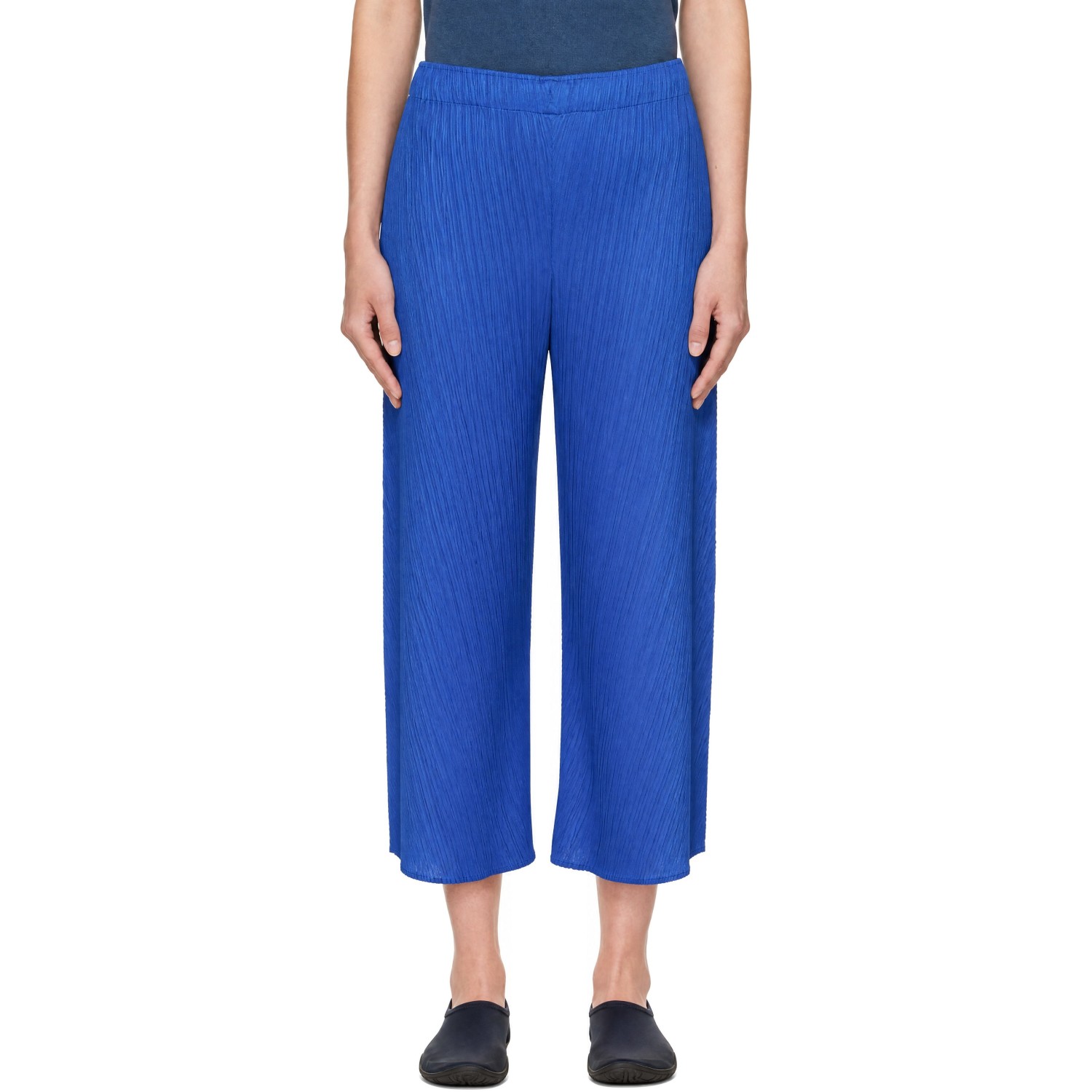 PLEATS PLEASE ISSEY MIYAKE Blue Coast Trousers