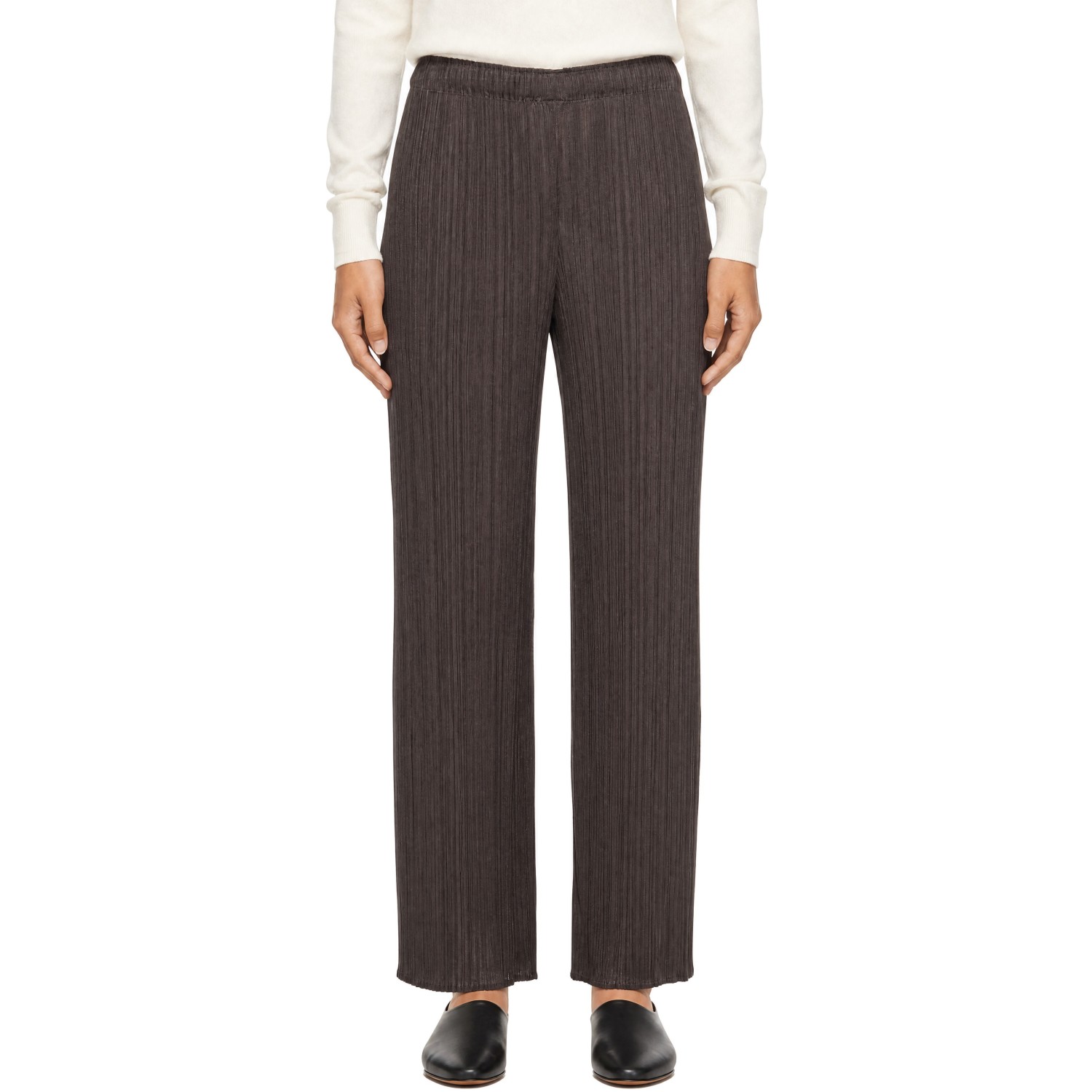 PLEATS PLEASE ISSEY MIYAKE Brown Monthly Colors August Trousers