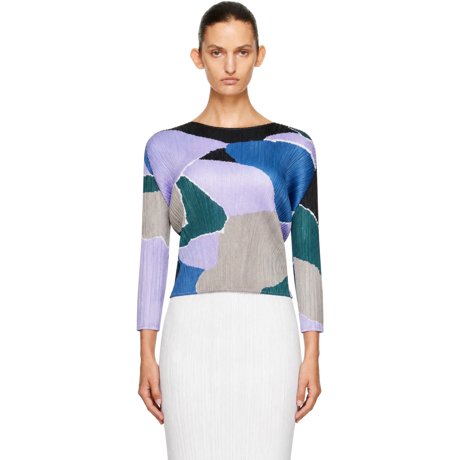 PLEATS PLEASE ISSEY MIYAKE Multicolor 'Surpise!' Top