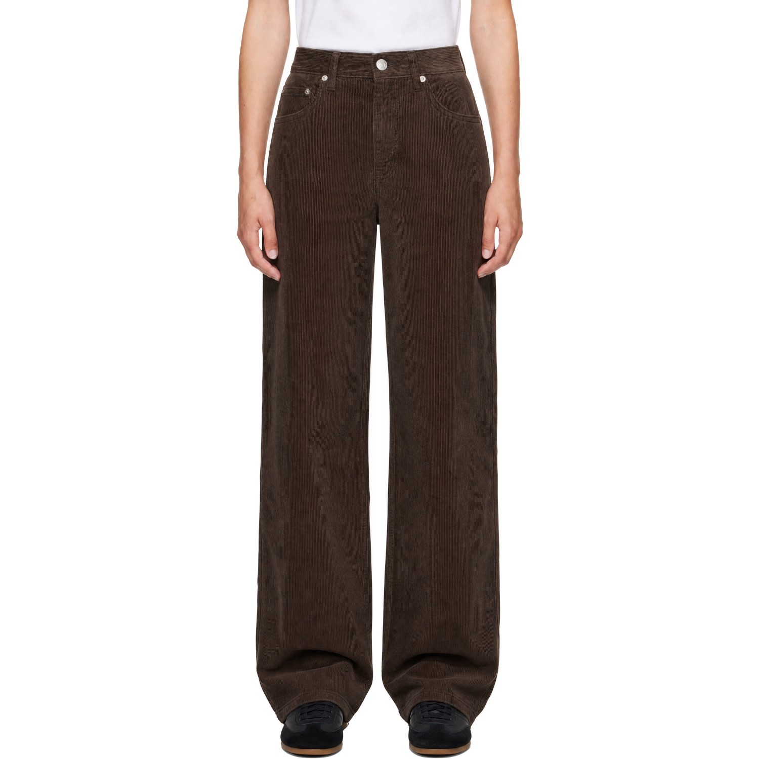 Dunst Brown 90s Wide Corduroy Jeans