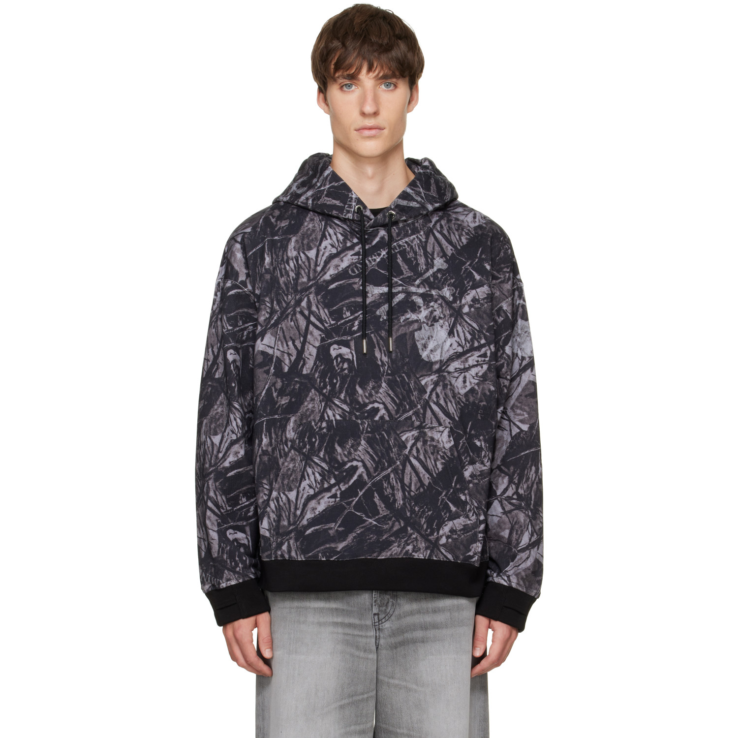 MASTERMIND WORLD Gray OG Forest Camo Hoodie