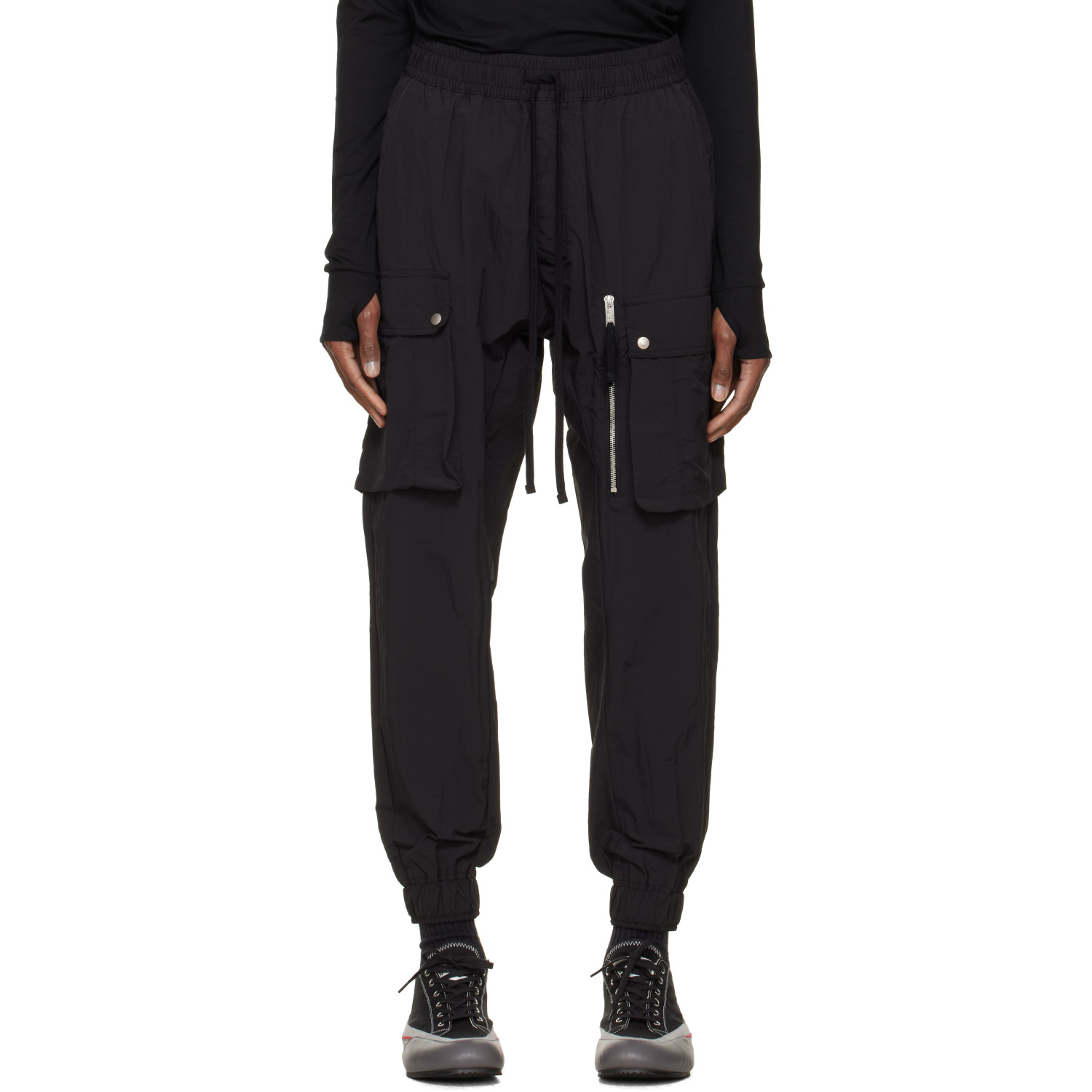 thom/krom Black P 64 Cargo Pants