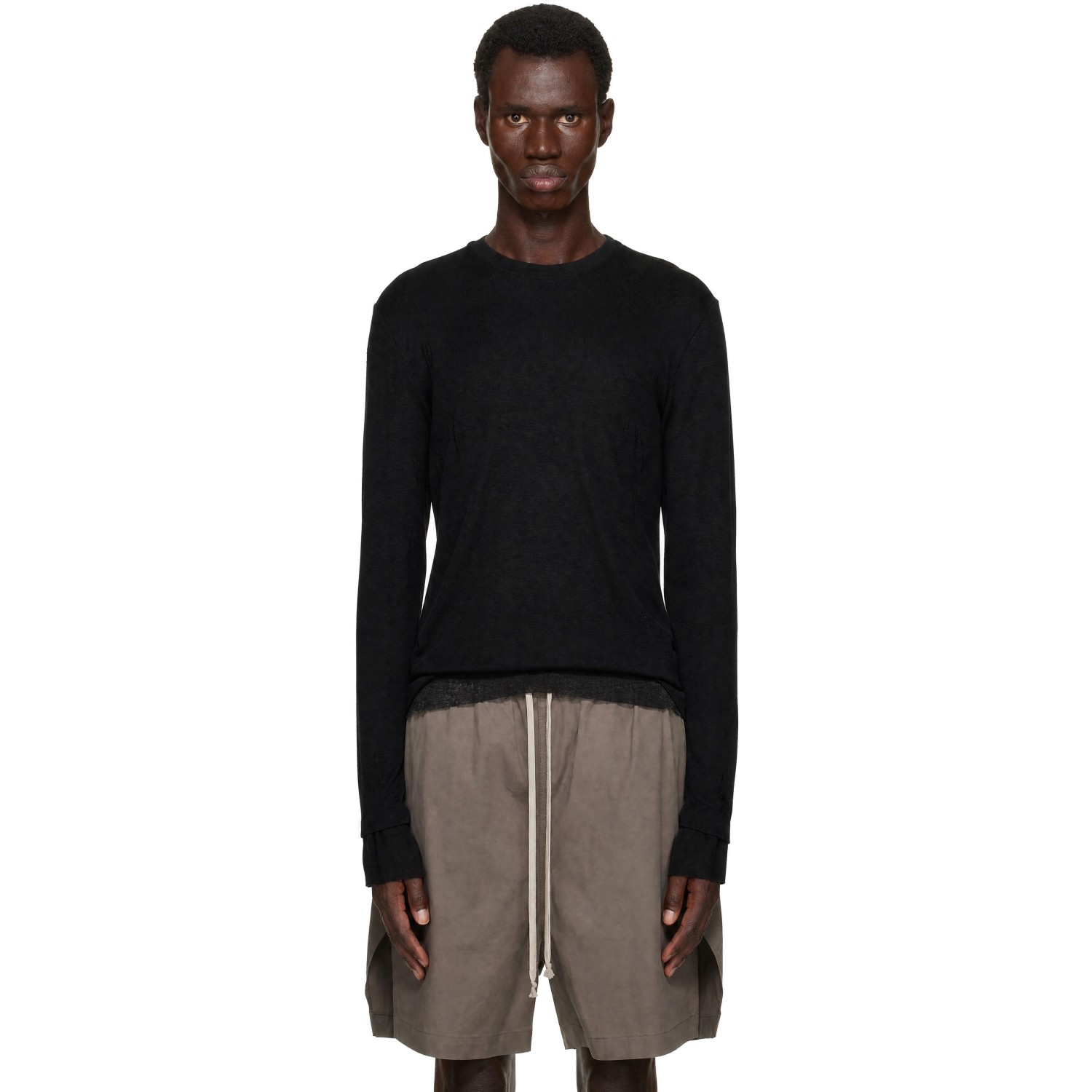 Thom Krom Black 'm Ts 969' T-shirt