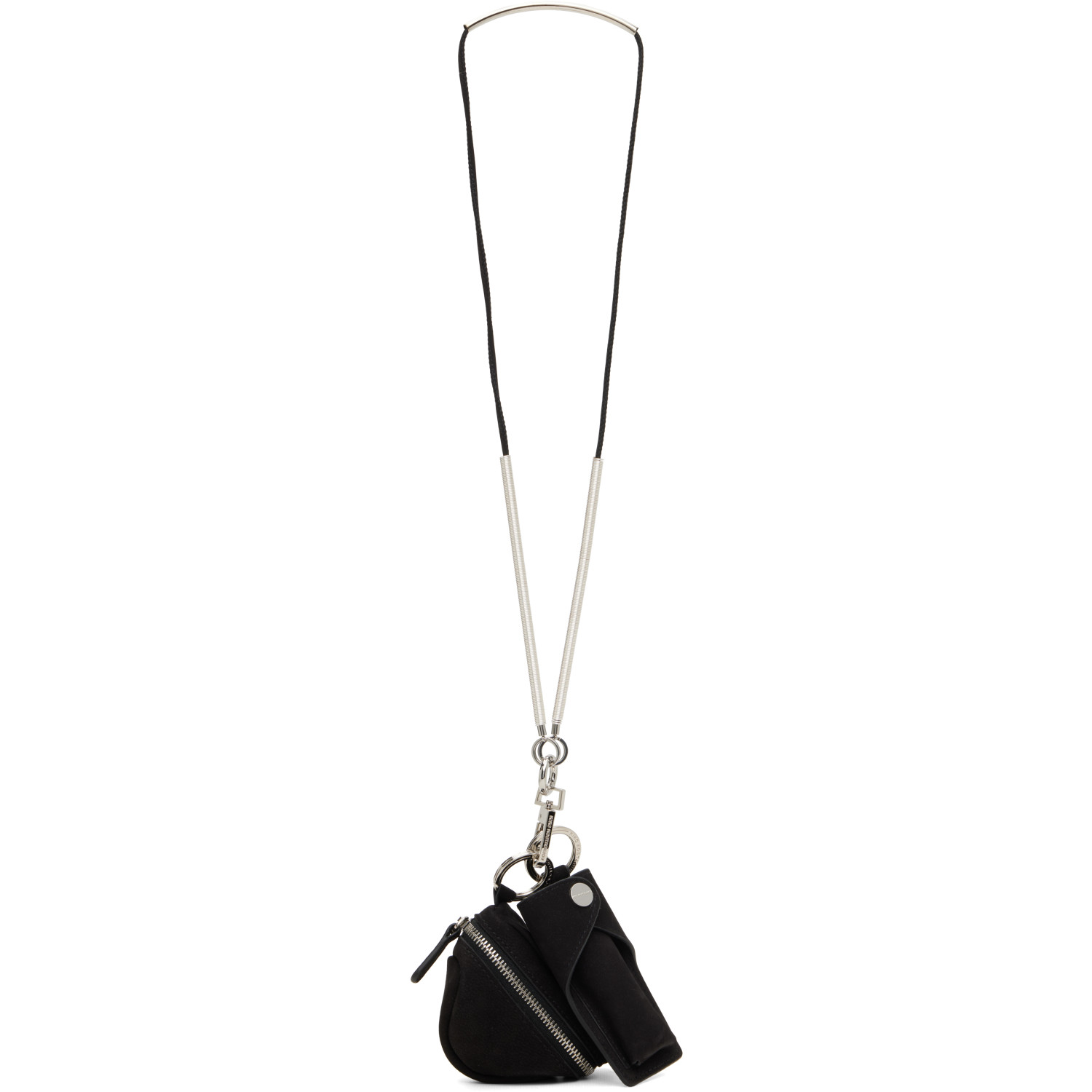 Kiko Kostadinov Black PRION Multipurpose Carrier Pouches