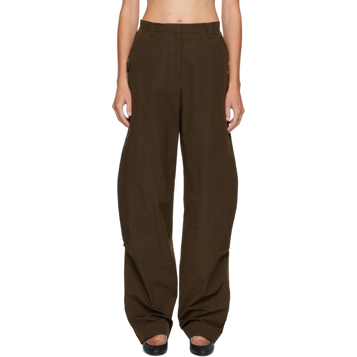 Kiko Kostadinov Khaki Tern Trousers