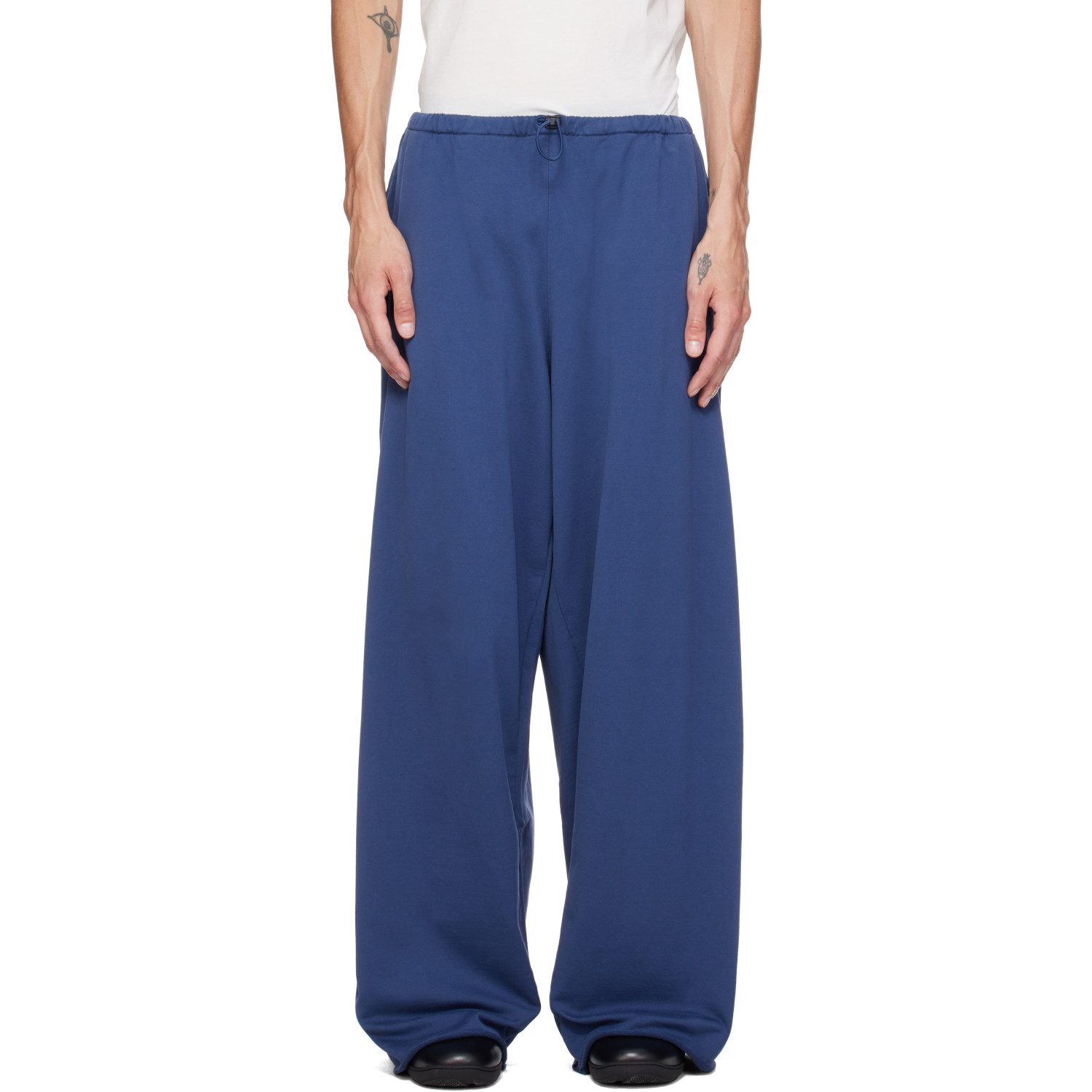 Kiko Kostadinov Blue Veleka Wide Trousers