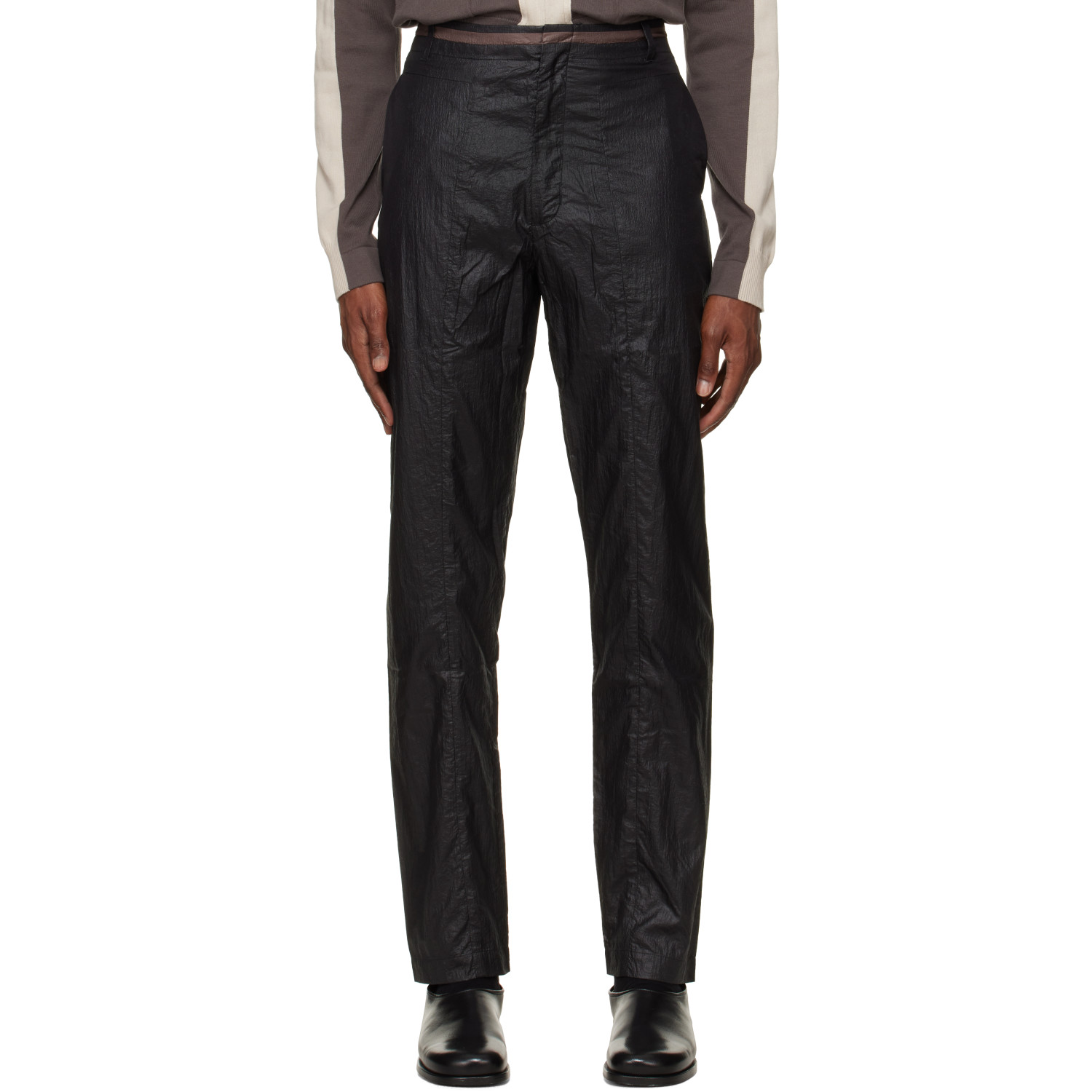 Kiko Kostadinov Gray Hertel Slim Trousers