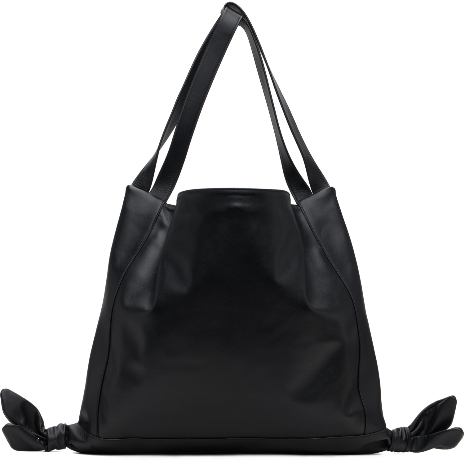 HEREU Black Cador Leather Bag