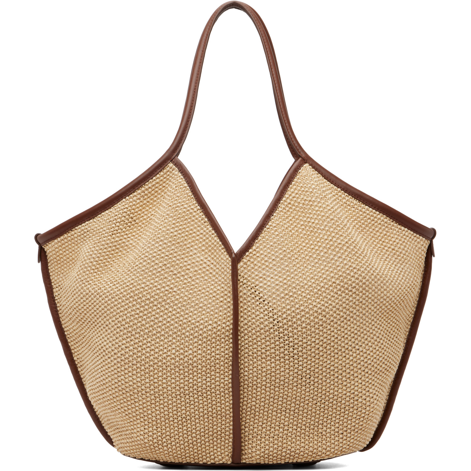 HEREU Beige Calella Raffia Tote
