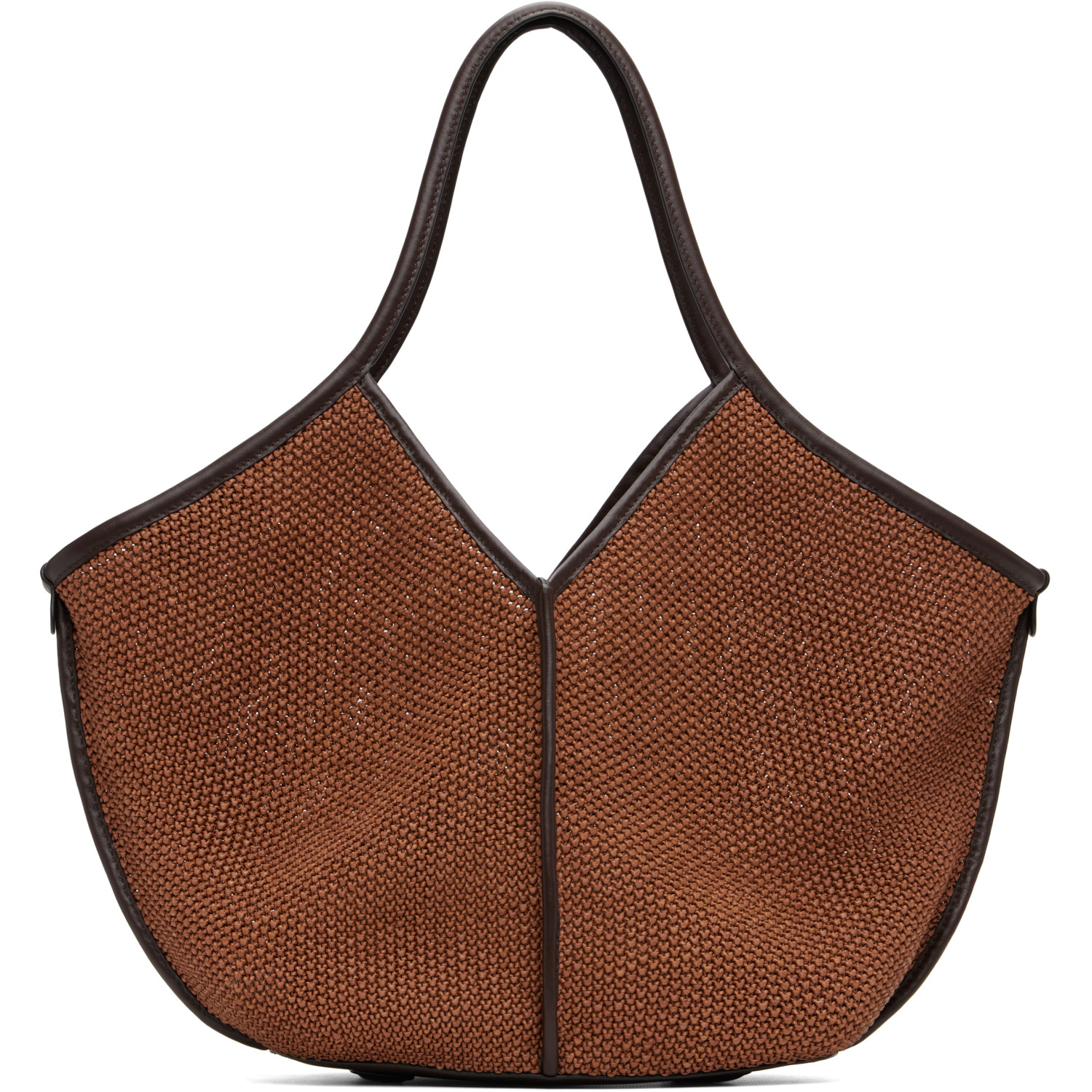 HEREU Tan Calella Soft Raffia Tote