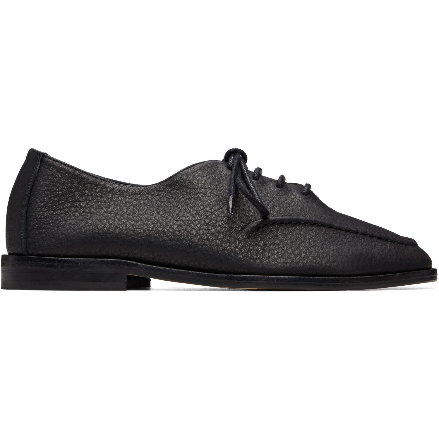 HEREU Black Juliol Lace Up Derbys