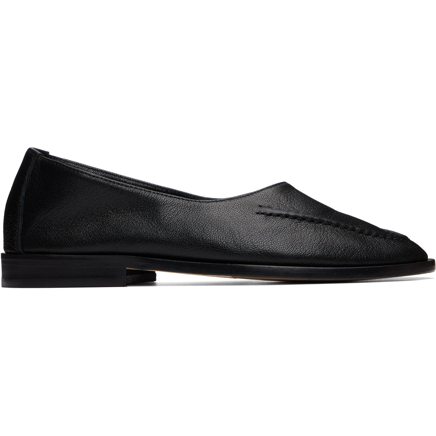 HEREU Black Juliol W Supple Shiny Loafers