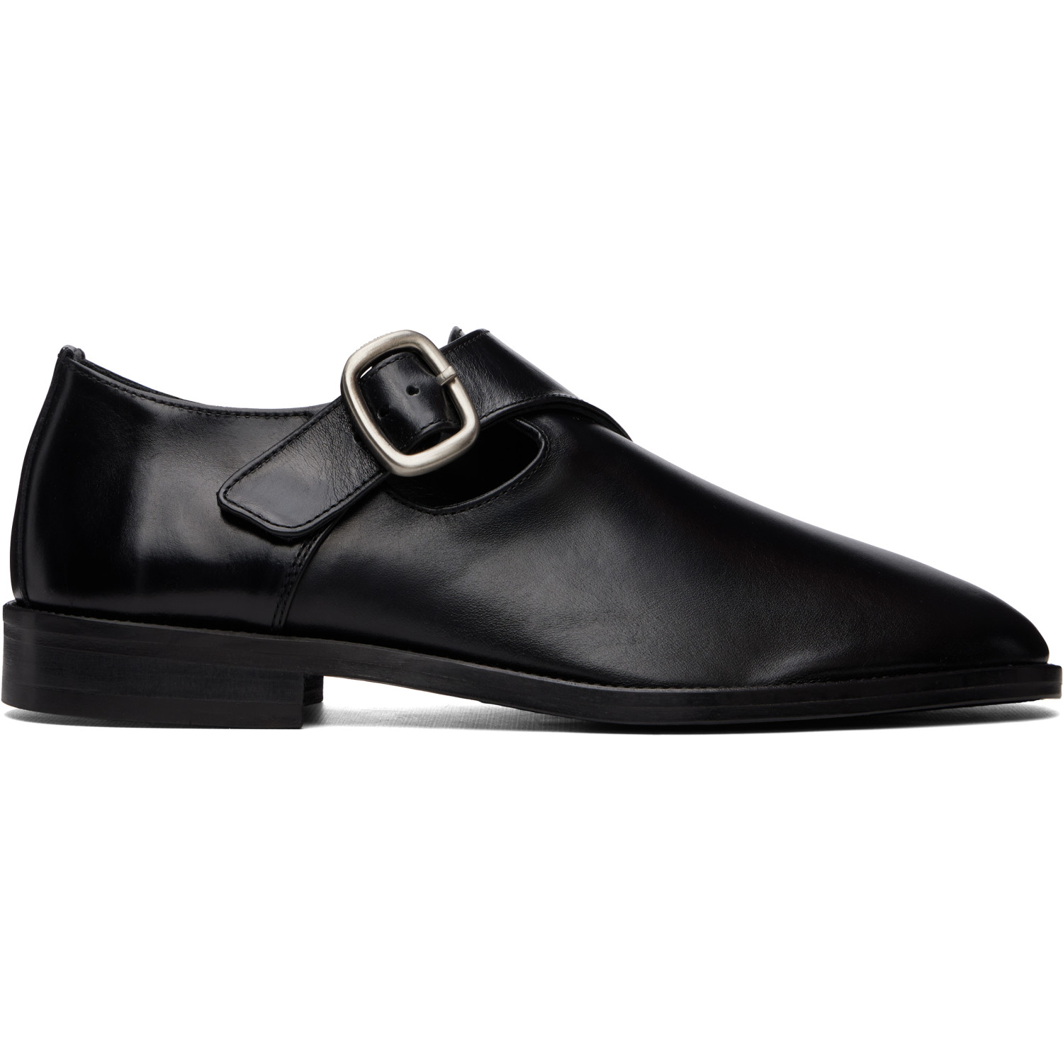 HEREU Black Cintre Monkstraps