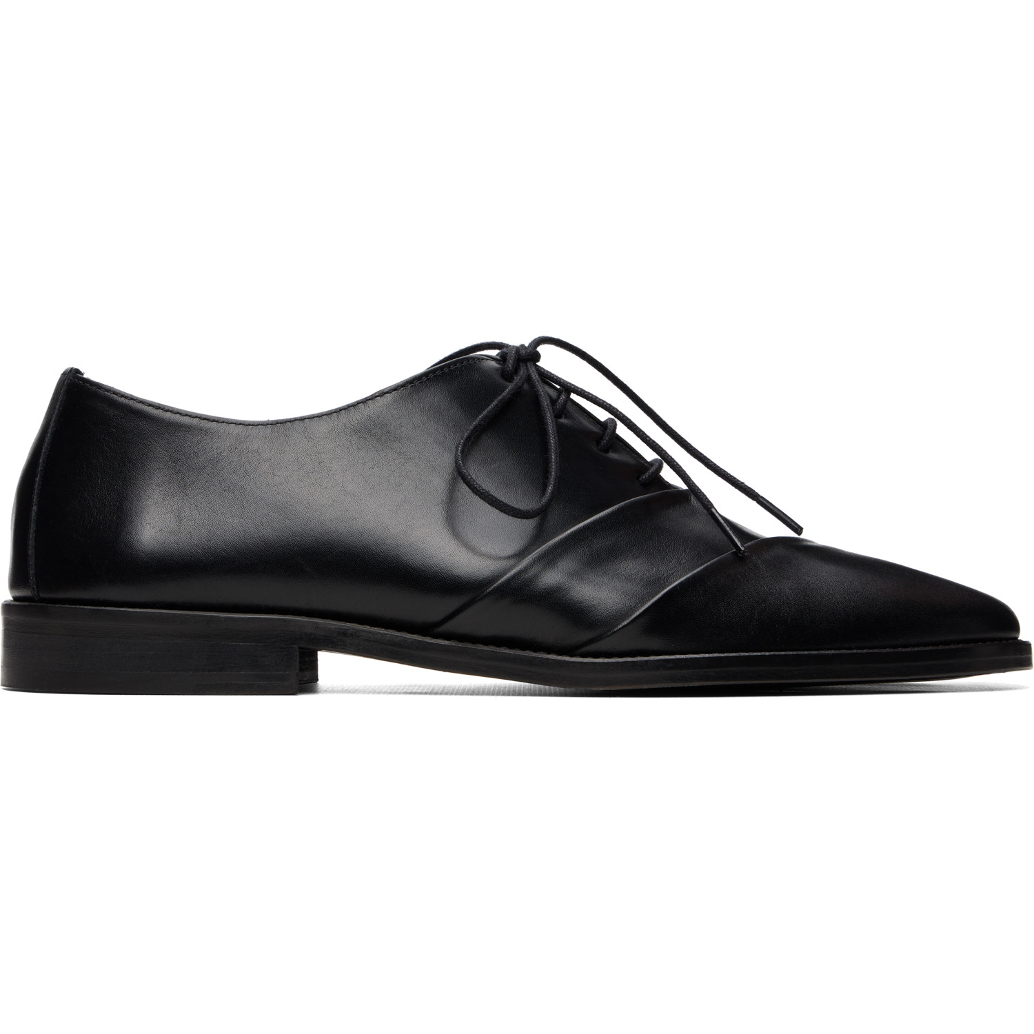 HEREU Black Retall Derbys