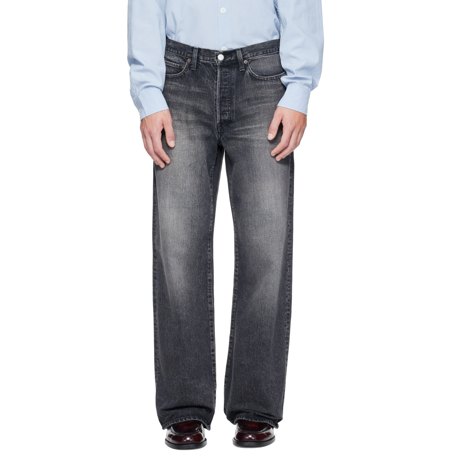 ssstein Black Loose Jeans