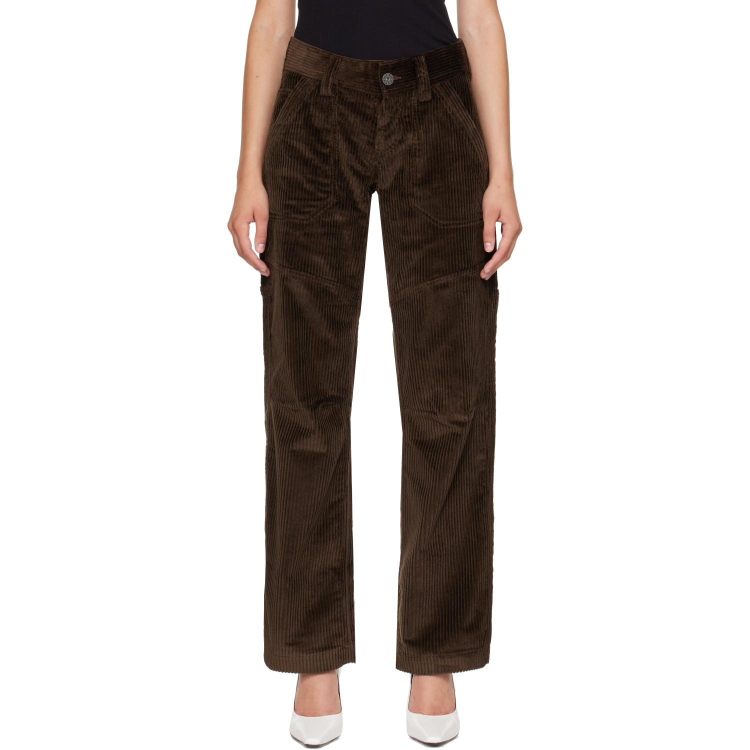 VAQUERA Brown Corduroy Trousers