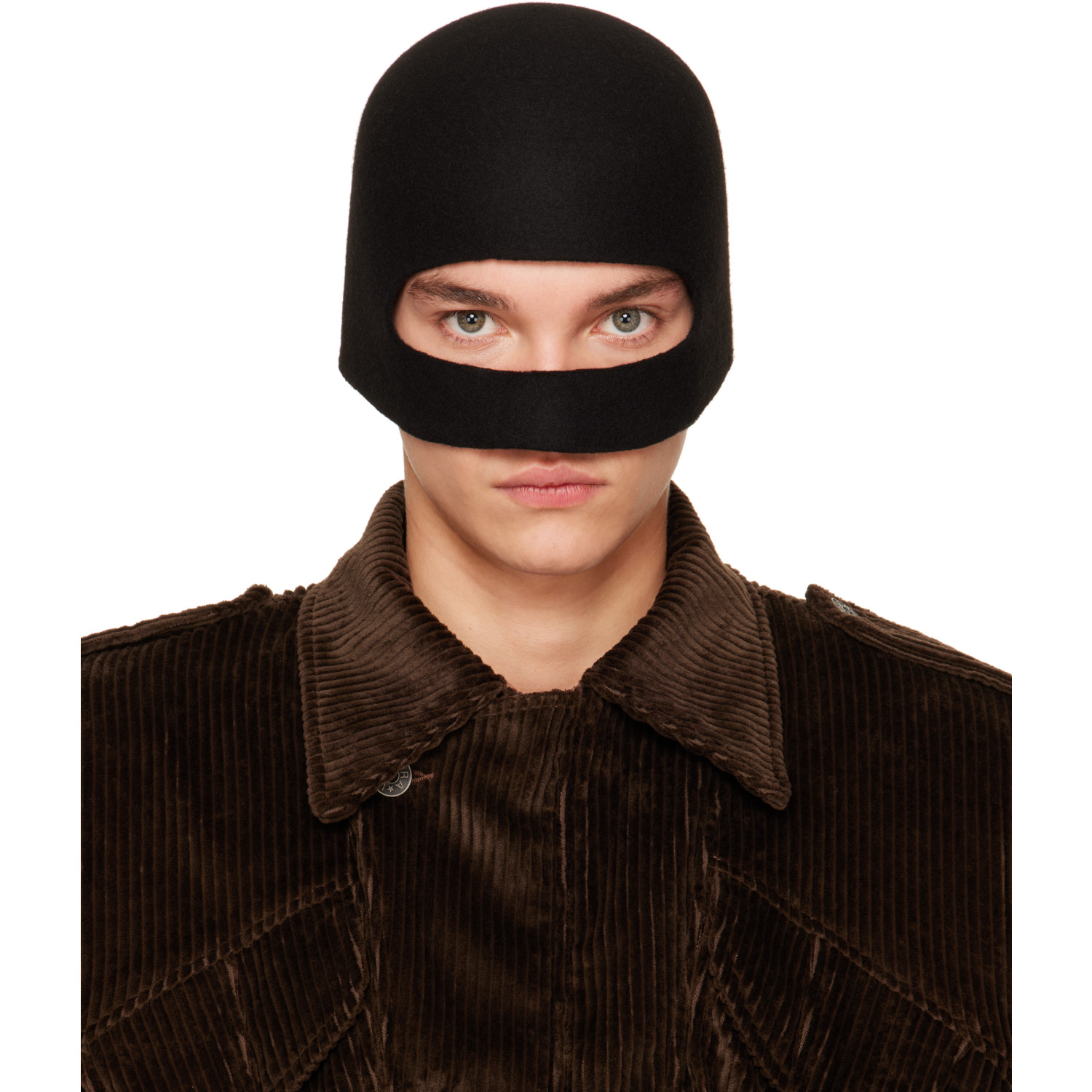 VAQUERA Black Masked Hat