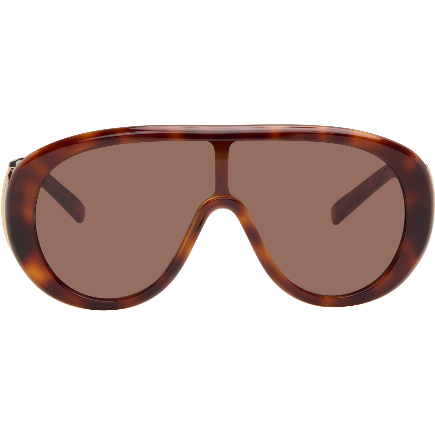 Givenchy Tortoiseshell Curve Sunglasses