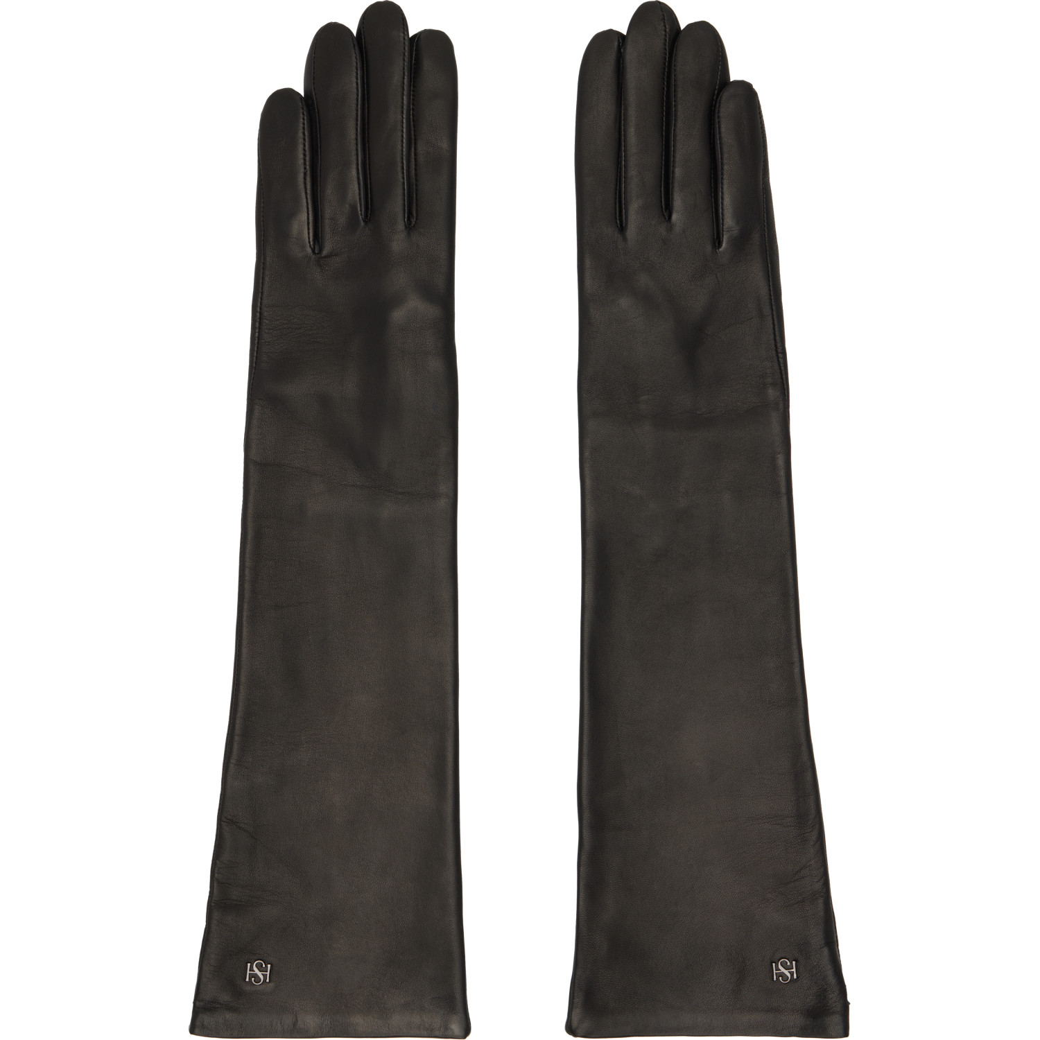 Handsome Stockholm Black Essentials Long Gloves