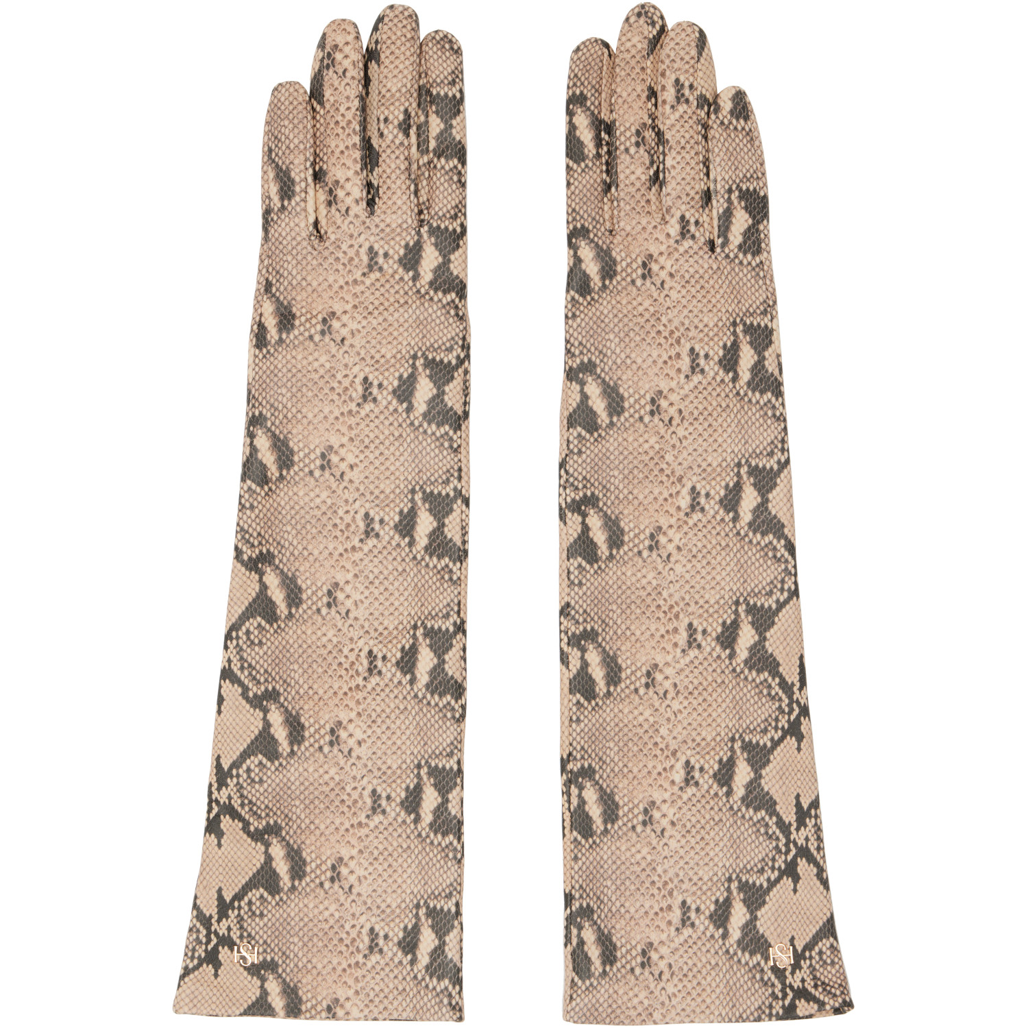 Handsome Stockholm Brown Essentials Long Gloves