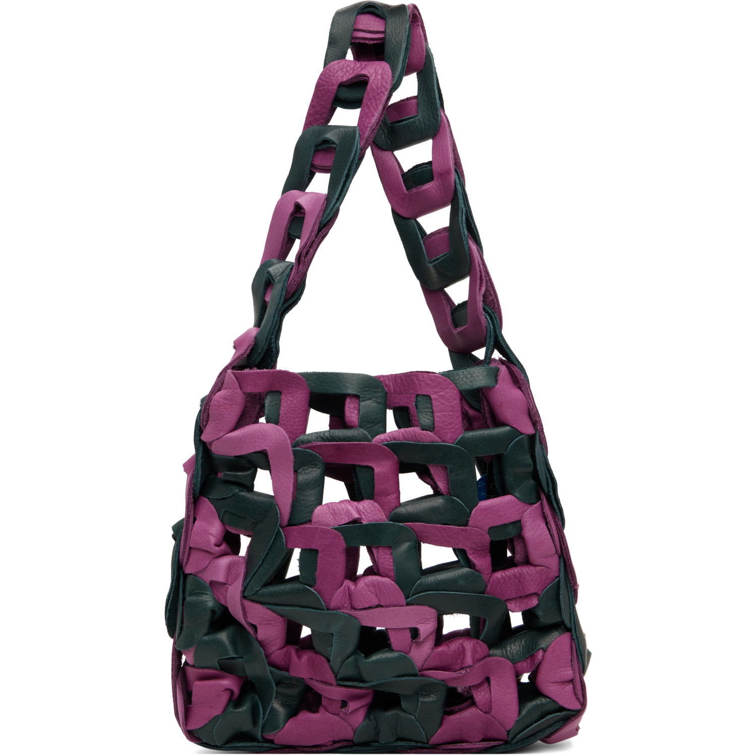 SC103 Navy & Purple Links Bag