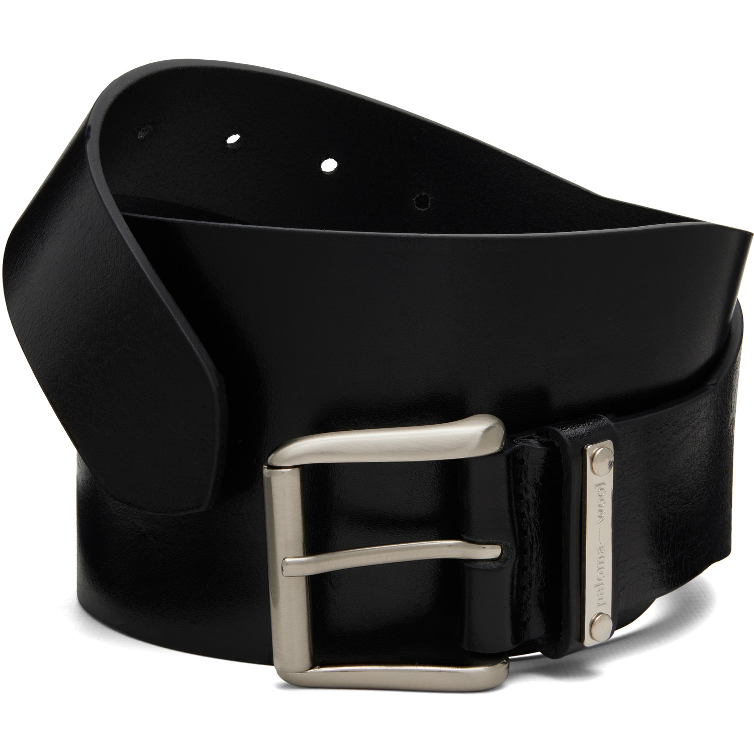 Paloma Wool Black Alma Waist Belt In 999 Black