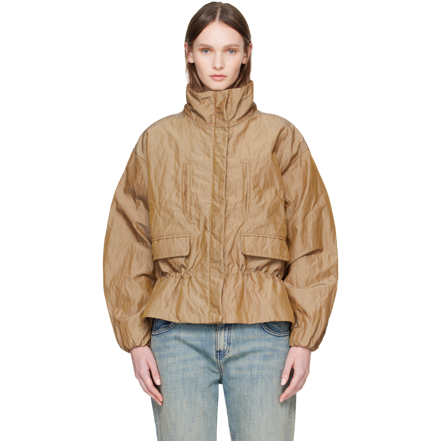 Paloma Wool Khaki Lorde Jacket
