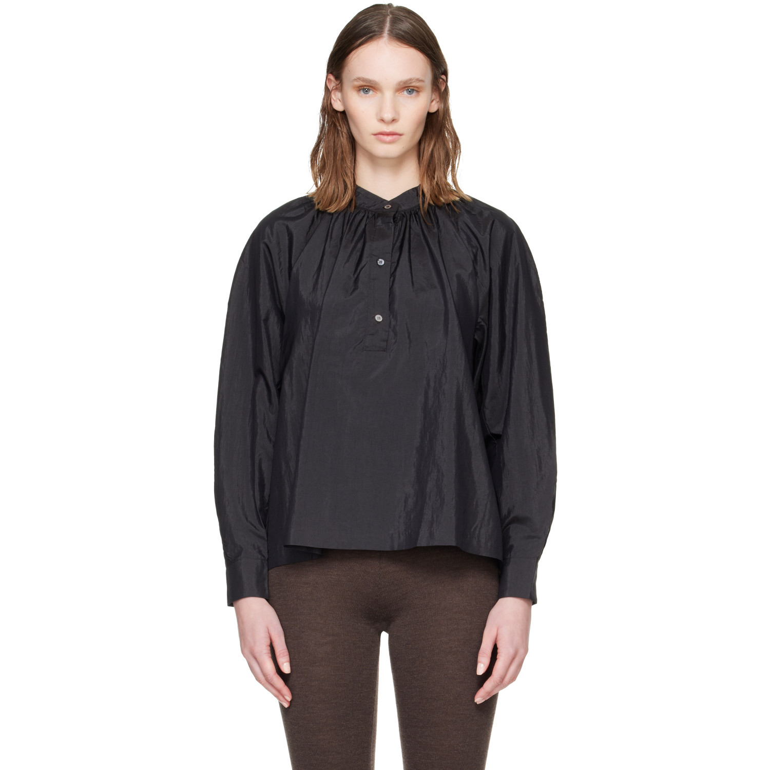 Paloma Wool Black Oseria Blouse