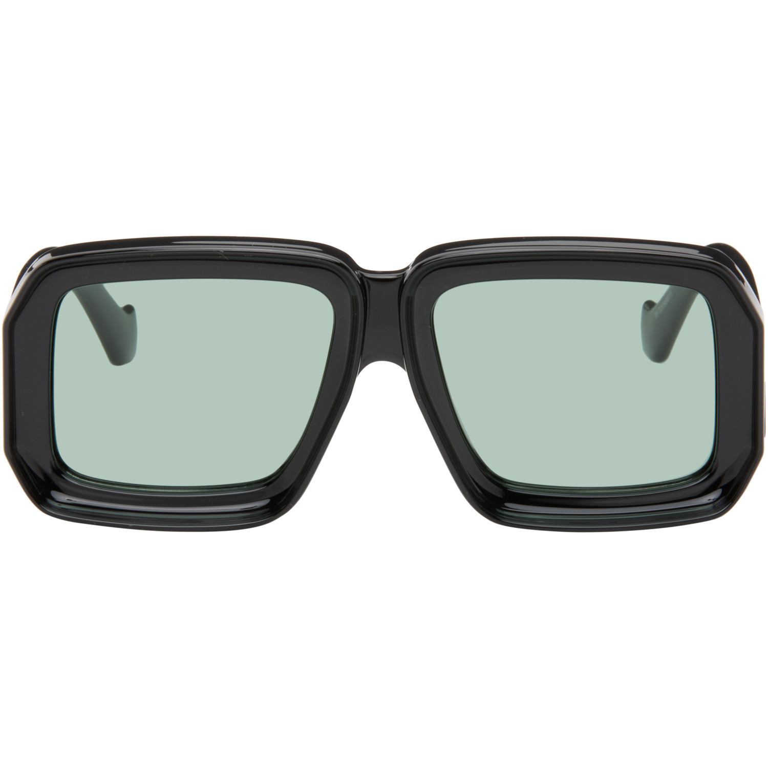 LOEWE Black Signature 'Dive In Mask' Sunglasses