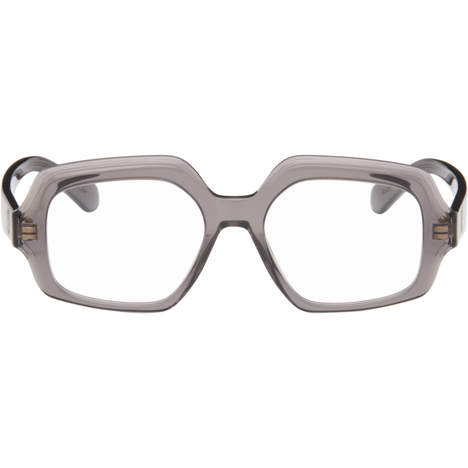 LOEWE Gray Anagram Square Glasses